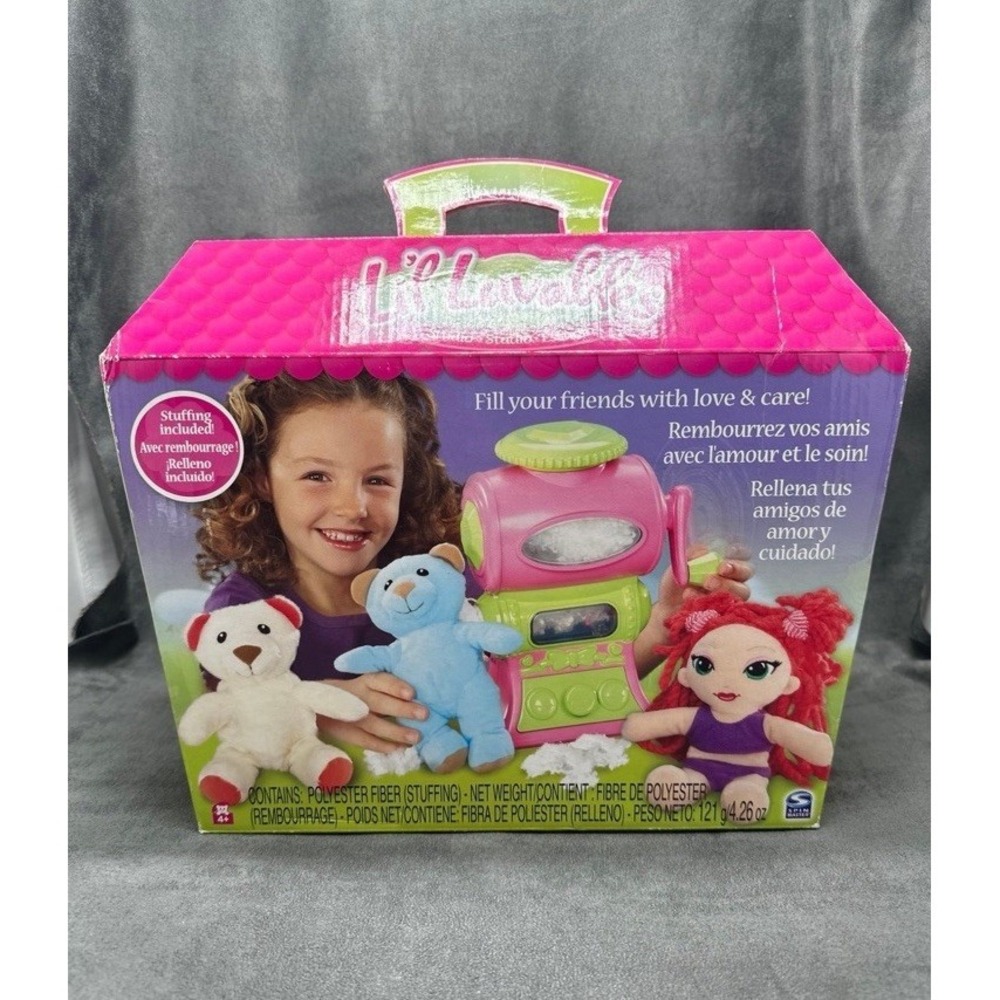 Lil Luvables Studio Fluffy Factory Build Your Own Doll & Bears Kit